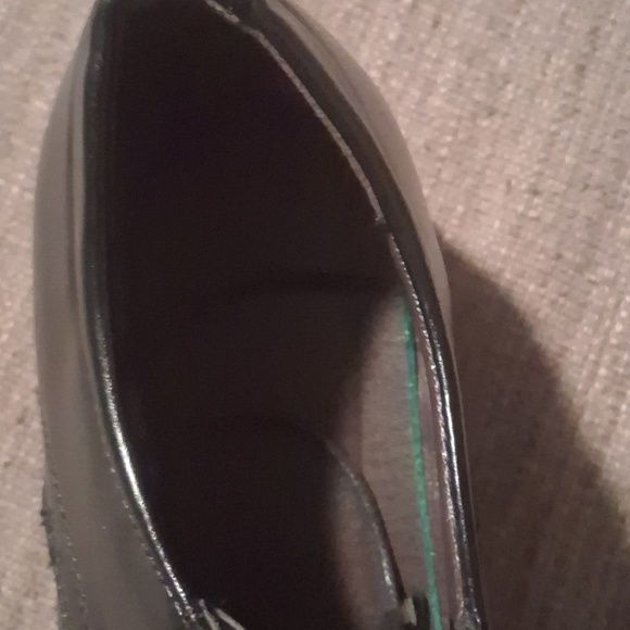 NWT Tanner Classic Black Men\'s Derby Dress Shoes Size 12 EU 46 and original bag main image 9